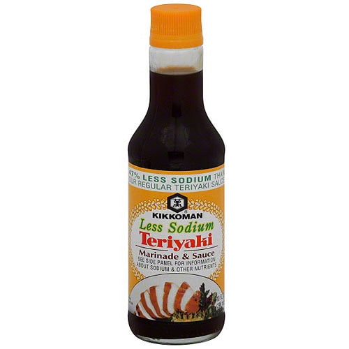 Kikkoman Lite Teriyaki Sauce, 10 oz (Pack of 12)
