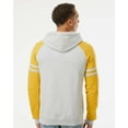 thumbnail image 3 of JERZEES Nublend® Varsity Colorblocked Raglan Hooded Sweatshirt, 3 of 5