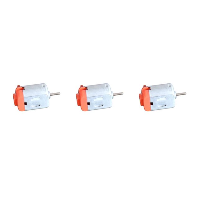 Kenally Micro 130 DC Motor Metal Scientific Toys Fan Experiments Speed Remote Motors High DIY Control Electric Boat Replaceable Plata 1.5x2cm 3piezas