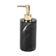 thumbnail image 1 of 1 dispensador de jabón líquido de imitación para encimera de cocina. 350ml negro, 1 of 9