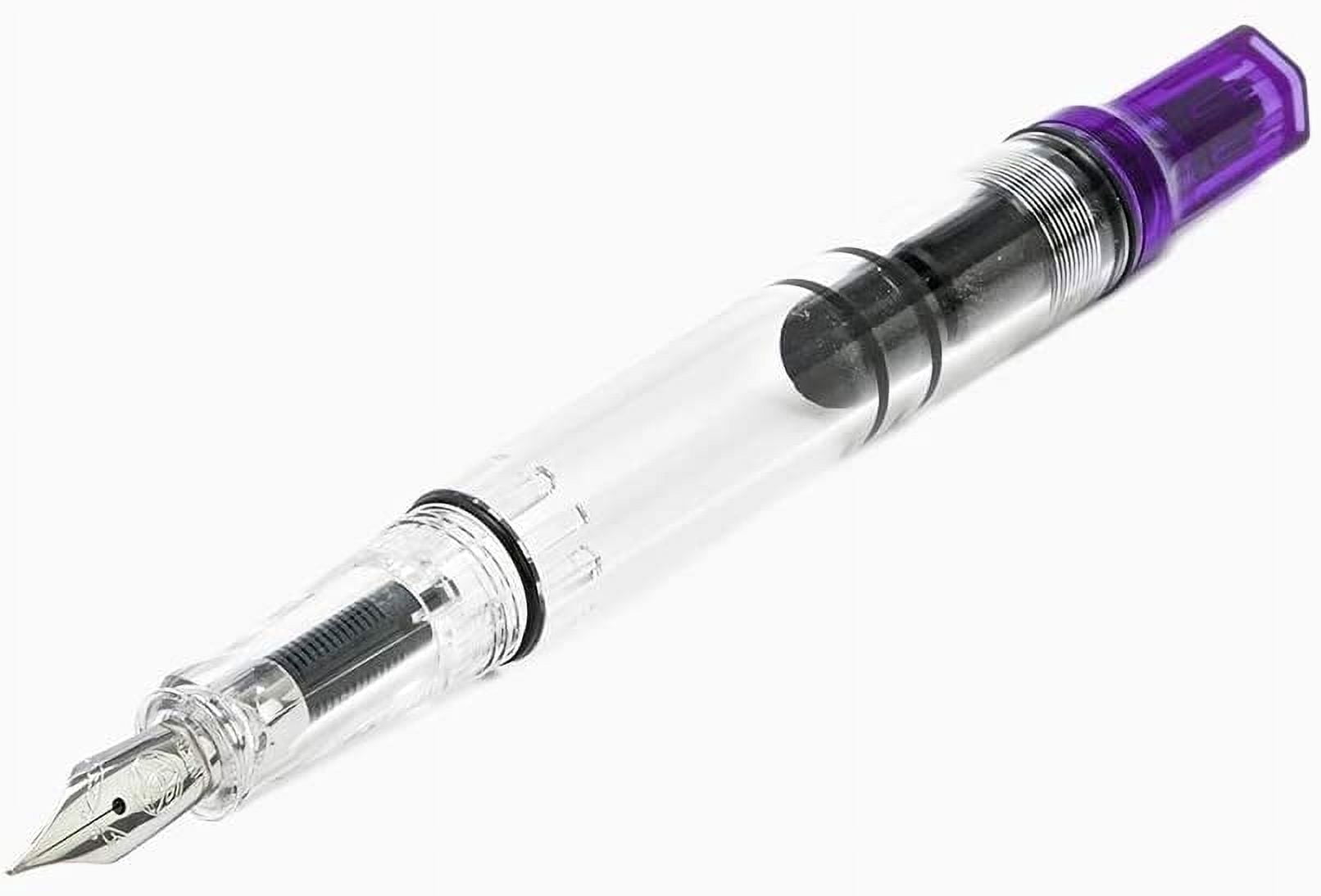 TWSBI ECO Transparent Purple Fountain Pen B nib