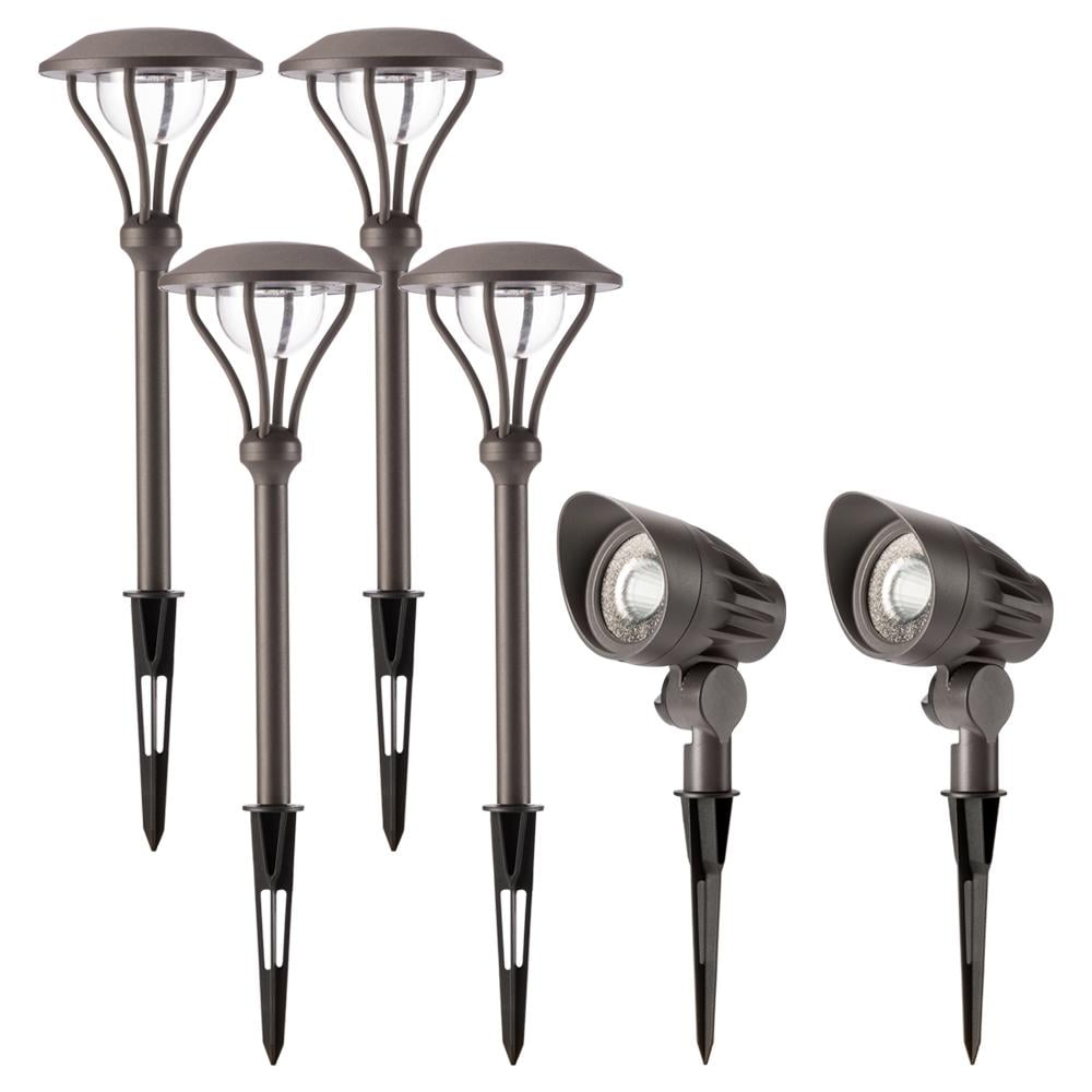 Duracell Bronze Outdoor Integrated LED Landscape Low Voltage Pathway