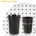 thumbnail image 4 of Moluckfu 2Ud Soporte Negro Para Tazas En Pegboard Para Almacenaje Multifuncional De Herramientas, 4 of 6