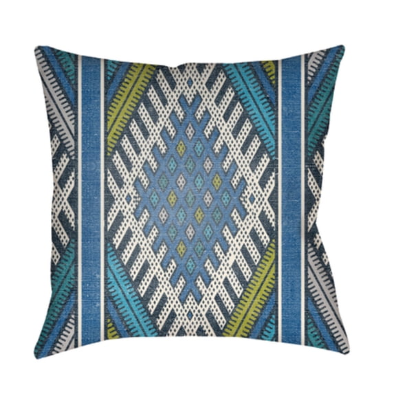 Indoor Outdoor LOTA1436-2020 Square 20" x 20" Pillow Cover + Polyfill