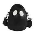 thumbnail image 4 of Bolso bandolera Yuyangstore ajustable unisex negro, 4 of 8