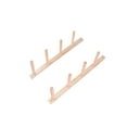 thumbnail image 4 of Transemion 2 Pieces Wood Yoga Mat Storage Rack Organizer Yoga Mat Holder for Skateboard 3 Tier 4 Tier, 4 of 6