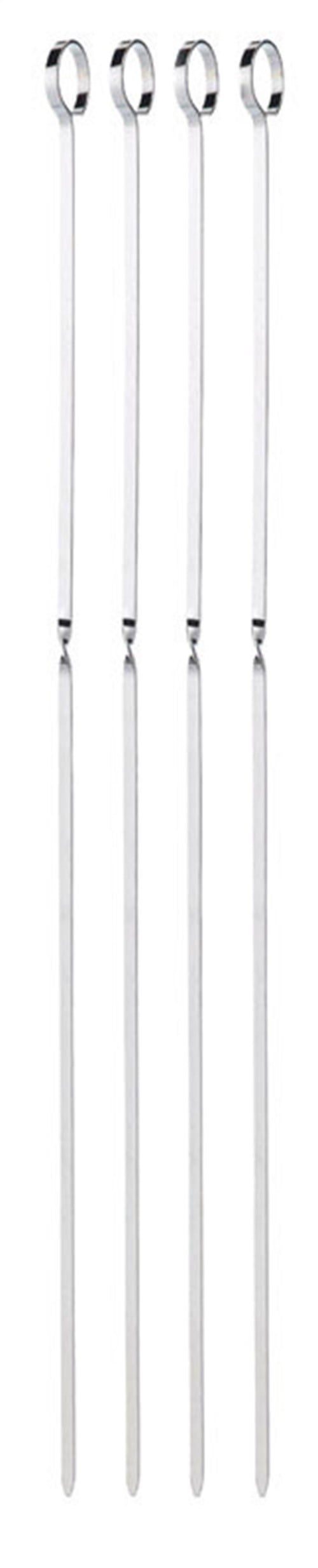 Grill Mark 12151 Steel Chrome Plated BBQ Skewers 18 L in. 