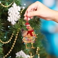 thumbnail image 4 of Colgante Navideño De Acrílico Con Gallo, Plano, No Brilla, Decoración Para Árbol De Navidad, 4 of 8