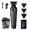 Black-1, variant on Zero Gap Cordless Hair Trimmer for Men, 3-in-1 Rechargeable Hair Clipper & Beard Trimmer, High-Torque Precision Grooming Tool for Hair Cutting, Detail Outlining,Black
