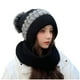 thumbnail image 1 of Hot6sl Ofertas de La Semana Gorro de Punto Grueso y Encantador, Bufanda, Cálido, Protector para Las Orejas, Gorro de Lana Grueso para El Cuello, Gorro Tipo Bufanda, 1 of 1