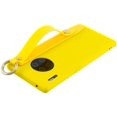 thumbnail image 3 of Case for Huawei P20 Pro, Rhinestone Painting Cloth Embossed Stylish Soft TPU Frame Glitter Thin Multicolor Soft Holder Stand Wrist Strap Full Protection Bumper,by IBAOLE -Purple R-Yellow Huawei Mate30, 3 of 5