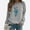 Grey, variant on Up To 50% Off Women'S Sweatshirts Women's Butterfly Print Casual Fashion Sweatshirt Top