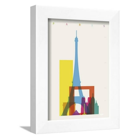  Paris  Framed  Print Wall Art  By Yoni Alter Walmart  com