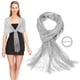 thumbnail image 1 of Chal plateado para hombros y chales, chal para mujer, bufanda elegante para boda, chal para mujer, vestido Formal, fiesta de boda, 1 of 5
