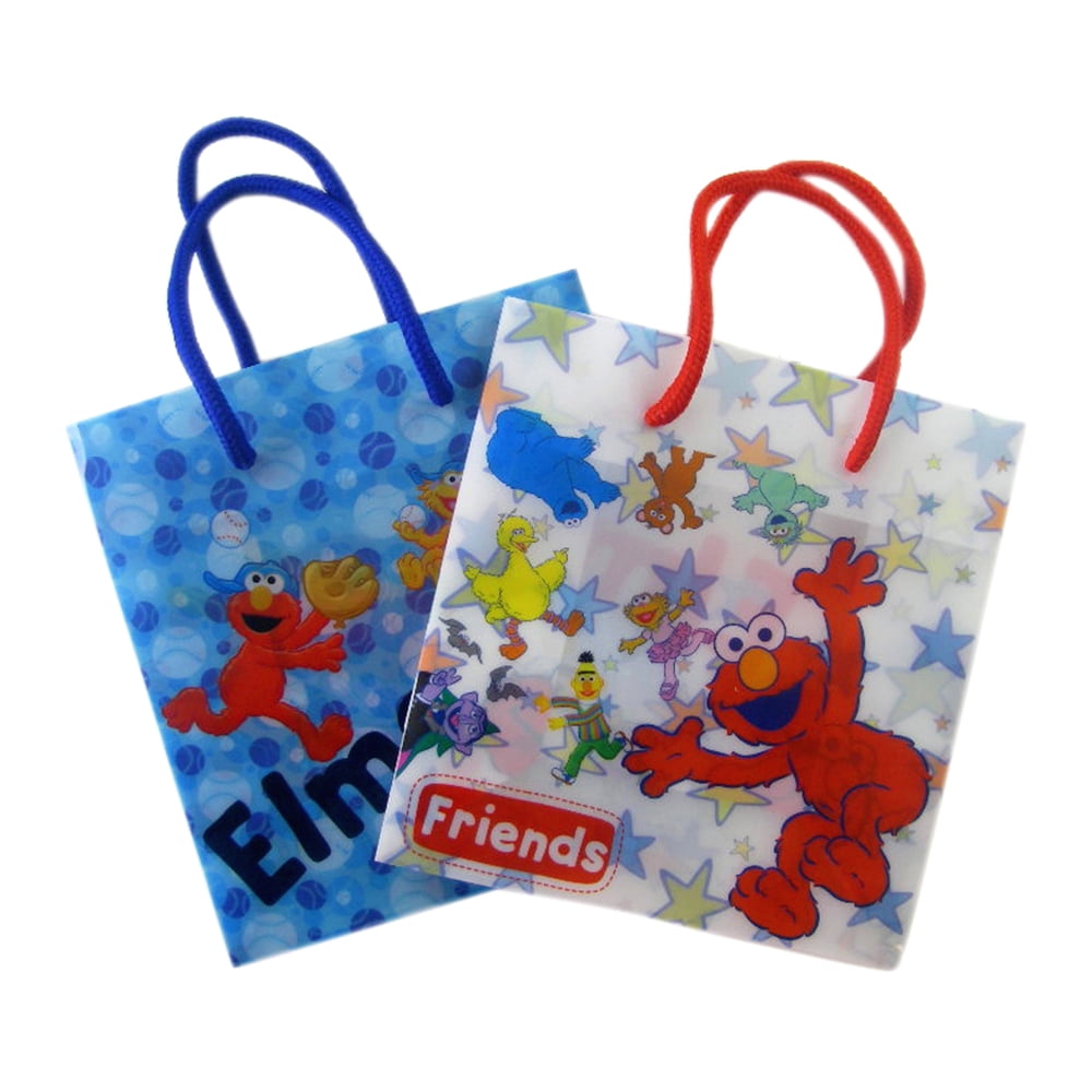 Elmo and Friends Gift Bags Small 6 Piece GiftBag Set