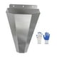 thumbnail image 2 of Cono de contención de pollos Fácil de limpiar Fácil instalación Accesorio de sacrificio 1163 x 767 x 1709 pulgadas, 2 of 8