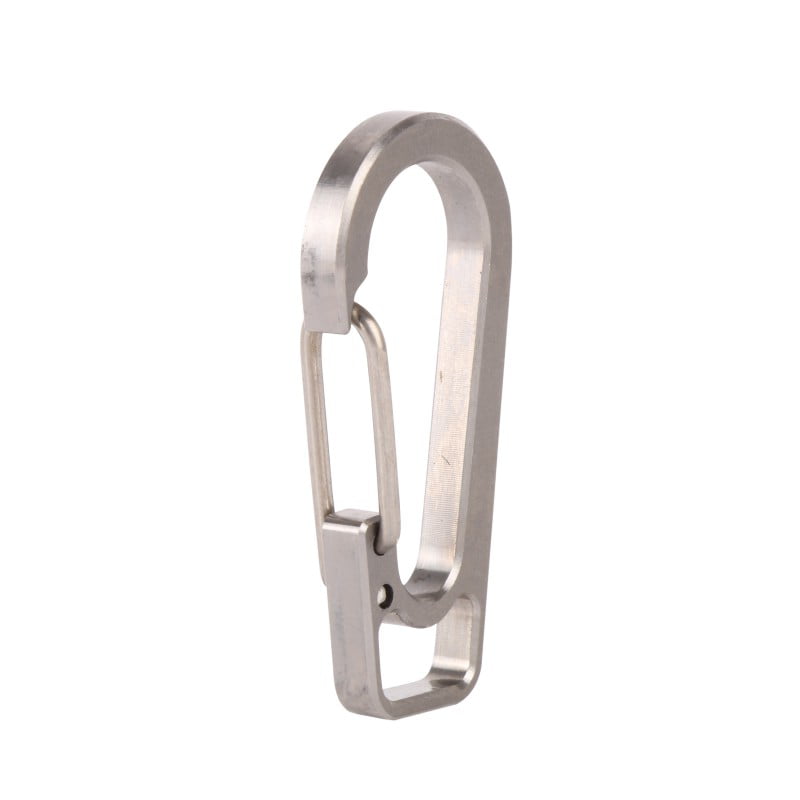 Details about   EDC Titanium Alloy Carabiner Key Chain Clip Quick Snap Hook Buckle Outdoor Camp
