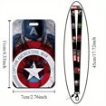 thumbnail image 4 of 1pc Cartoon-Themed ID Badge Holder with Keychain - Durable Plastic, Perfect for Everyday Office Use, 4 of 5