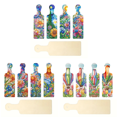 thumbnail image 1 of (LY815) 4 Uds. Mesa Comedor DIY Diamante Tablero Arte Diamante Sólido Bandeja Pintura Artística Tablero Escritorio Habitación Flores Ensueño, 1 of 8