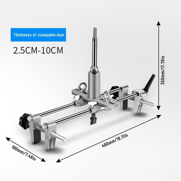 New Door Lock Mortiser Kit Professional Locksmith Woodworking Hole