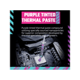 thumbnail image 2 of Cooler Master CryoFuze Violet High Performance Thermal Paste, Nanoparticles, High CPU/GPU Conductivity W/m.k= 12.6m, Non Corrosive Formula, -50°C up to 240°C for CPU and GPU Coolers (MGY-NOSG-N07M-R1), 2 of 10
