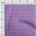 thumbnail image 2 of oneOone Rayon Blue Fabric Houndstooth Craft Projects Decor Fabric Printed By The Yard 56 Inch Wide, 2 of 4