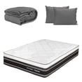 thumbnail image 1 of Colchón Matrimonial Restonic Ergosum + Almohadas 2Pack + Edredón Homy, 1 of 8