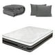 thumbnail image 1 of Colchón Queen Size Ergosum + Almohadas 2Pack + Edredón Homy, 1 of 8