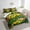 Green Yellow, variant on Erosebridal Rustic Floral Bedding Twin Size, Yellow Tulip Bed in a Bag Twin size, Botanical Plant Bed Set, Microfiber Bedroom Decorative, 7pcs