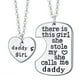 thumbnail image 1 of Conjunto de collar para padre e hija, amistad familiar, regalos para madre y padre de hija Papá, 1 of 7