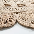 thumbnail image 3 of SAFAVIEH Natural Fiber Griselda Geometric Area Rug, Natural, 5' x 5' Round, 3 of 7