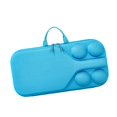 thumbnail image 3 of amagogo Hard Pickleball Paddle Bag Dustproof Racket Holder Portable EVA Zippered Storage Light Blue, 3 of 9