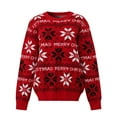 thumbnail image 4 of Zhanying Tenues pour Femmes Col Rond Chandail en Molleton de Noël Laid pour Fête de Bureau, 4 of 7
