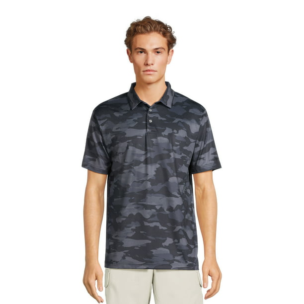 Ben Men's and Big Men's Camouflage Golf Polo Shirt with Short Sleeves, Sizes S-5XL - Walmart.com