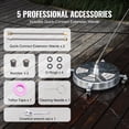 thumbnail image 6 of KFFKFF 18" Surface Cleaner for Pressure Washers, Includes Wheels, Made of Stainless Steel, Supports up to 4000 PSI, Features 1/4" Quick-Connect and Two Extension Wands, 6 of 9