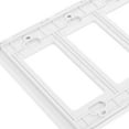 thumbnail image 3 of FESTFENDS Versatile White Plastic Screwless Wall Plate Cover Decorative Light Switch Plate for Walls, 3 of 8