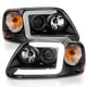 thumbnail image 3 of Faros AmeriLite Juego para Ford F150 Expedition 1997-2003, 3 of 7