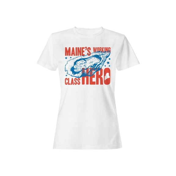 Maine's Working Class Hero Oyster Women's T-shirt