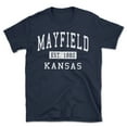 thumbnail image 1 of Mayfield Kansas Classic Established Men's Cotton T-Shirt, 1 of 1