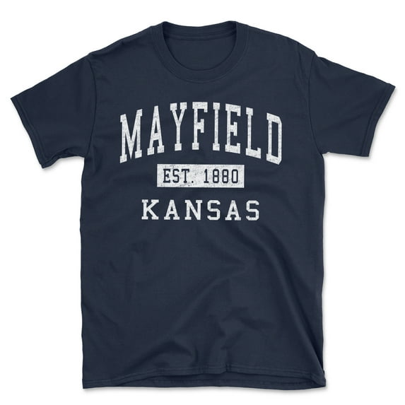 Mayfield Kansas Classic Established Men's Cotton T-Shirt