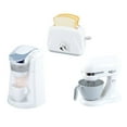 PlayGo 3Pc. Gourmet Kitchen Appliance Set (White) Realistic Sounds