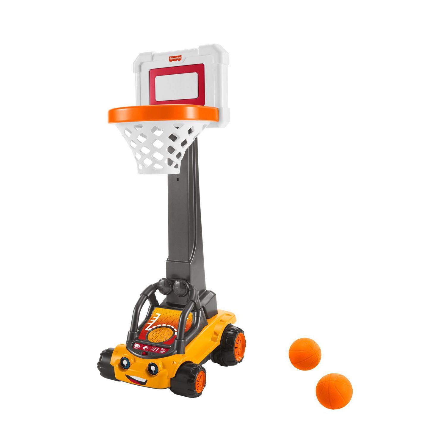 Fisher-Price B.B. Hoopster Motorized Electronic Basketball Toy - English Edition