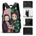 thumbnail image 3 of Kamado Nezuko Backpack 3 Piece Set Travel Daypack Combination, Back to School Gifts, 3 of 8
