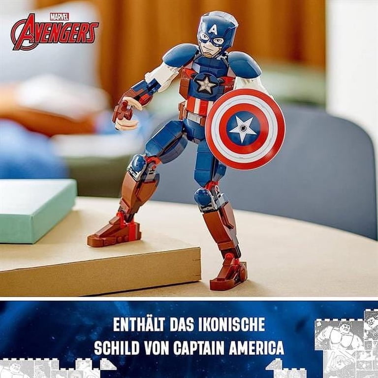 Lego Marvel Captain America Construction Figure 76258 - Walmart.com