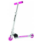 Razor A Kick Scooter for Kids - Pink, Lightweight, Foldable, Aluminum Frame, for Child Ages 5+