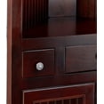 thumbnail image 4 of Eagle Furniture 72204PLCR Corner Dining Hutch & Buffet, Caribbean Rum, 4 of 7