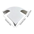 thumbnail image 3 of SouMaox Aquarium Tunnel Decor, Fish Cave Viewing Hideout with Two Holes, Shrimp Hiding Tube for Aquascaping, Fish Ornament, 1.57" x 4.72" x 4.72" White, 3 of 6