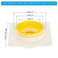 thumbnail image 2 of Uxcell 3"-5" Backdraft Damper ABS Flexible Airflow Inline Backflow Duct Adaptor 2 Set, 2 of 6
