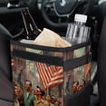 thumbnail image 6 of Labour Day Foldable Car Garbage Can with Lid, Leak-proof Mini Trash Can, Hanging Storage Bag - Trash Can for Car, 6 of 6