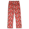 thumbnail image 3 of Sleep On It Boys 2-Pack Fleece Pajama Pants - Red, 6-7, 3 of 6